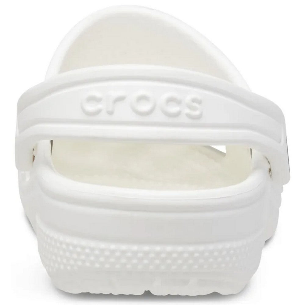 White Classic Clog