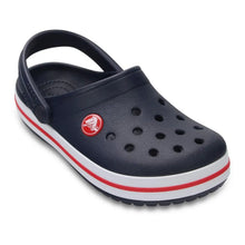 Load image into Gallery viewer, Crocband Navy Clog
