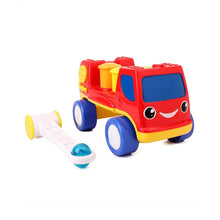 Load image into Gallery viewer, Red Peg Basher Fire Engine With Light &amp; Sound
