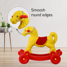 Load image into Gallery viewer, Yellow Rocking Horse
