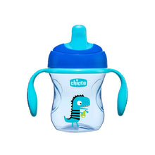 Load image into Gallery viewer, 2 In 1 Chicco Training Cup 200ml- 6months+ (Print May Vary)
