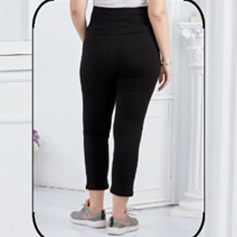 Black High Waist Maternity Pants