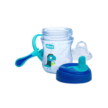 Load image into Gallery viewer, 2 In 1 Chicco Training Cup 200ml- 6months+ (Print May Vary)
