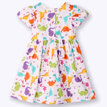 Load image into Gallery viewer, Colorful Dino Theme Collar Dress
