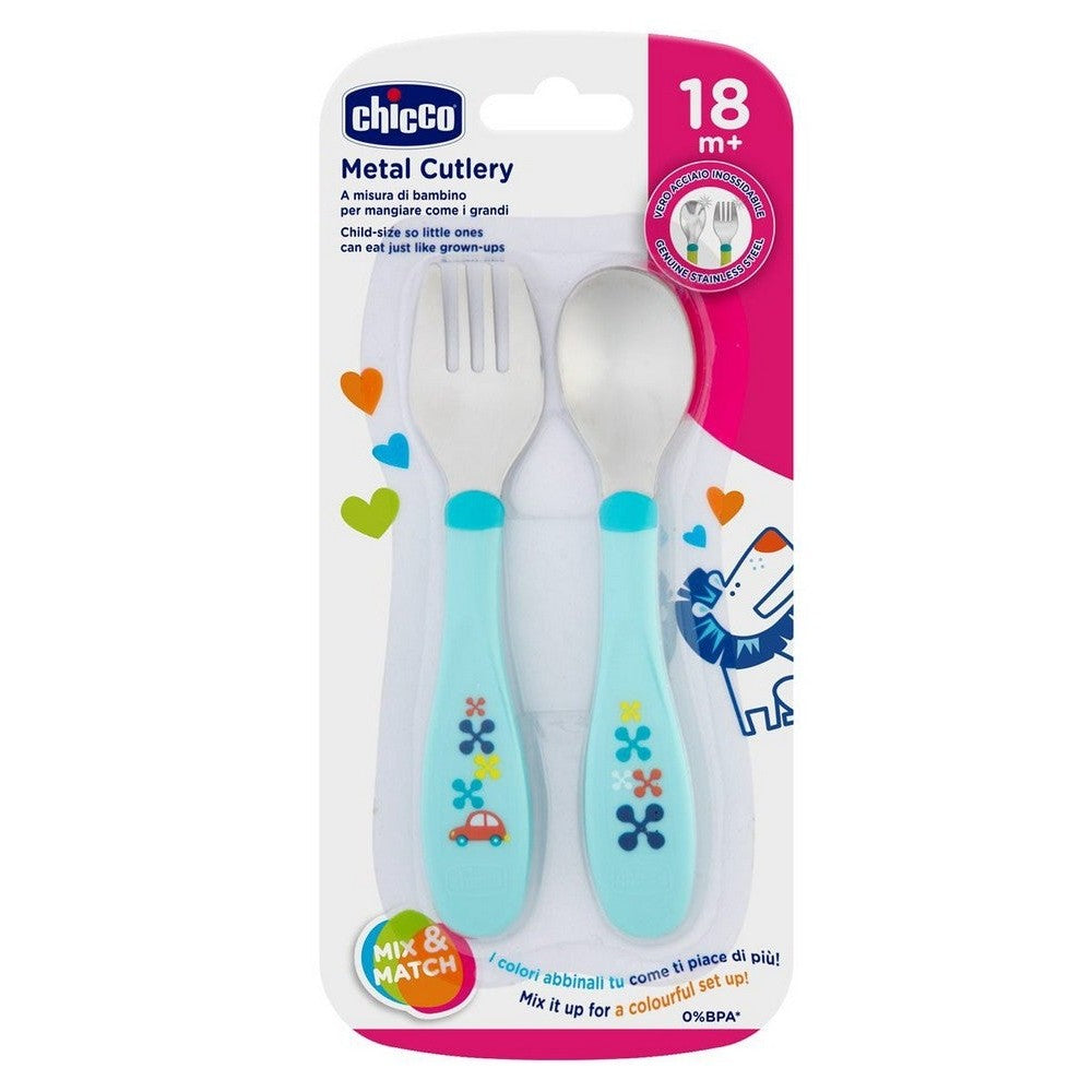 Chicco Metal Cutlery - Neutral