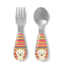 Load image into Gallery viewer, Llama Utensils Fork &amp; Spoon
