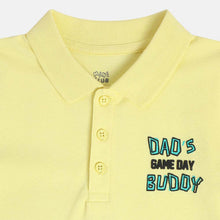Load image into Gallery viewer, Yellow Half Sleeves Cotton Polo T-Shirt
