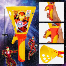 Load image into Gallery viewer, Sky Ping Pong Marvel Avengers Iron Man Pop &amp; Catch Plastic Click and Catch Twin Ball Toy- Set Of 2
