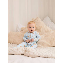 Load image into Gallery viewer, Blue &amp; Grey Bear Theme Full Sleeves Footsie - Pack Of 2
