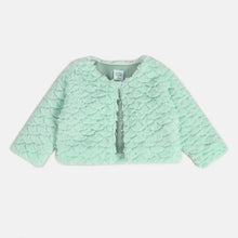 Load image into Gallery viewer, Mint Green Fur Winter Shrug
