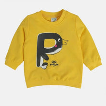 Load image into Gallery viewer, Yellow Graphic Printed Sweat Shirt
