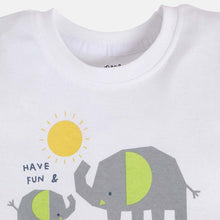 Load image into Gallery viewer, White Elephant Theme Cotton T-Shirt- Pack Of 2
