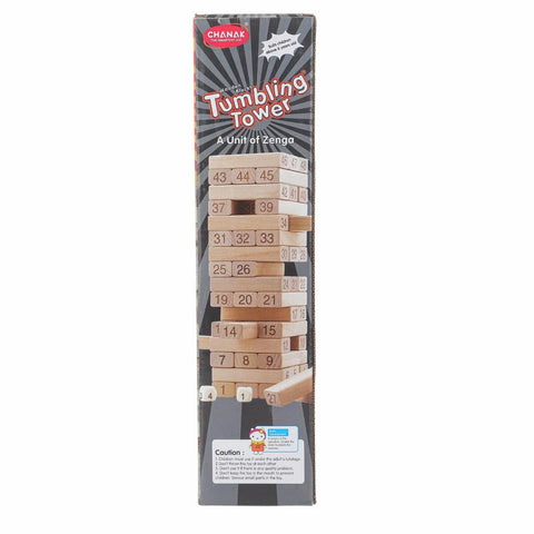 Wooden Tumbling Tower Game