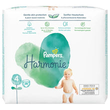 Load image into Gallery viewer, Size 4 Pampers Pure Protection Baby Diapers - 28 pieces (9-14 kg)
