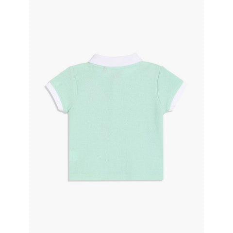 Green Half Sleeves Polo T-Shirt