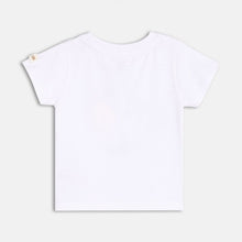 Load image into Gallery viewer, White Half Sleeves Printed T-Shirt
