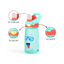 Load image into Gallery viewer, Spunky Snap Lock Sipper Bottle - 410 ml
