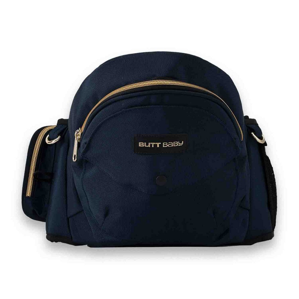 Navy Baby Carrier With Hip Seat