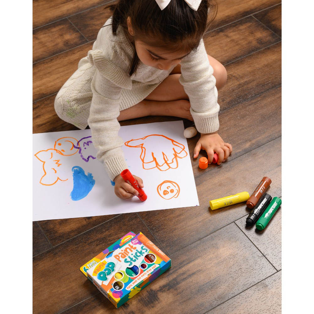 Paint Pop Classic Quick Dry Paint Sticks- 6 Pack