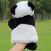 Load image into Gallery viewer, White Panda Shaped Hand Puppet
