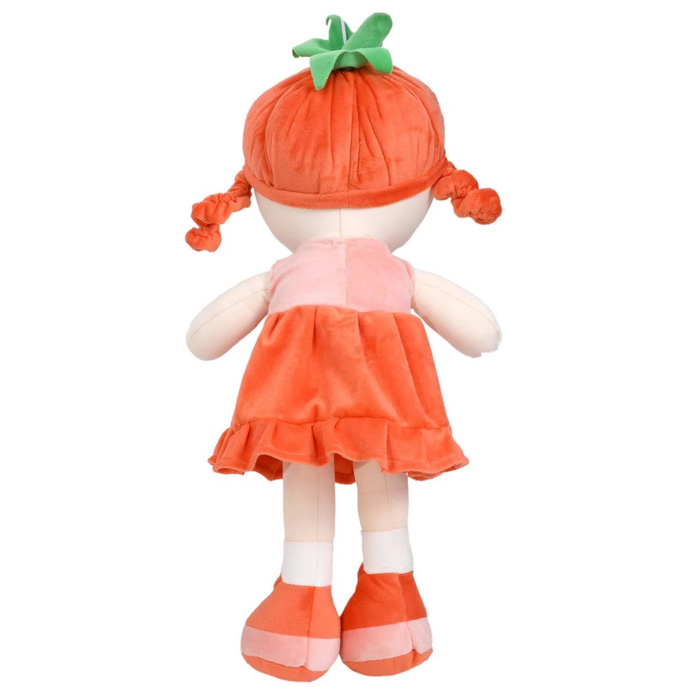 Orange & Red Plush Stuffed Cute Huggable Big Doll Soft Toy- 50cm