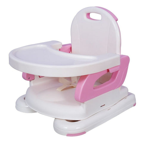 Pink Folding Booster Seat