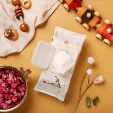 Load image into Gallery viewer, Mulmul Baby Wipes - 72 Pieces
