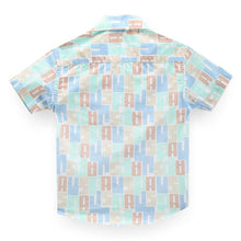 Load image into Gallery viewer, Blue Typographic Printed Shirt
