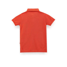 Load image into Gallery viewer, Rust Cotton Pique Polo T-Shirt
