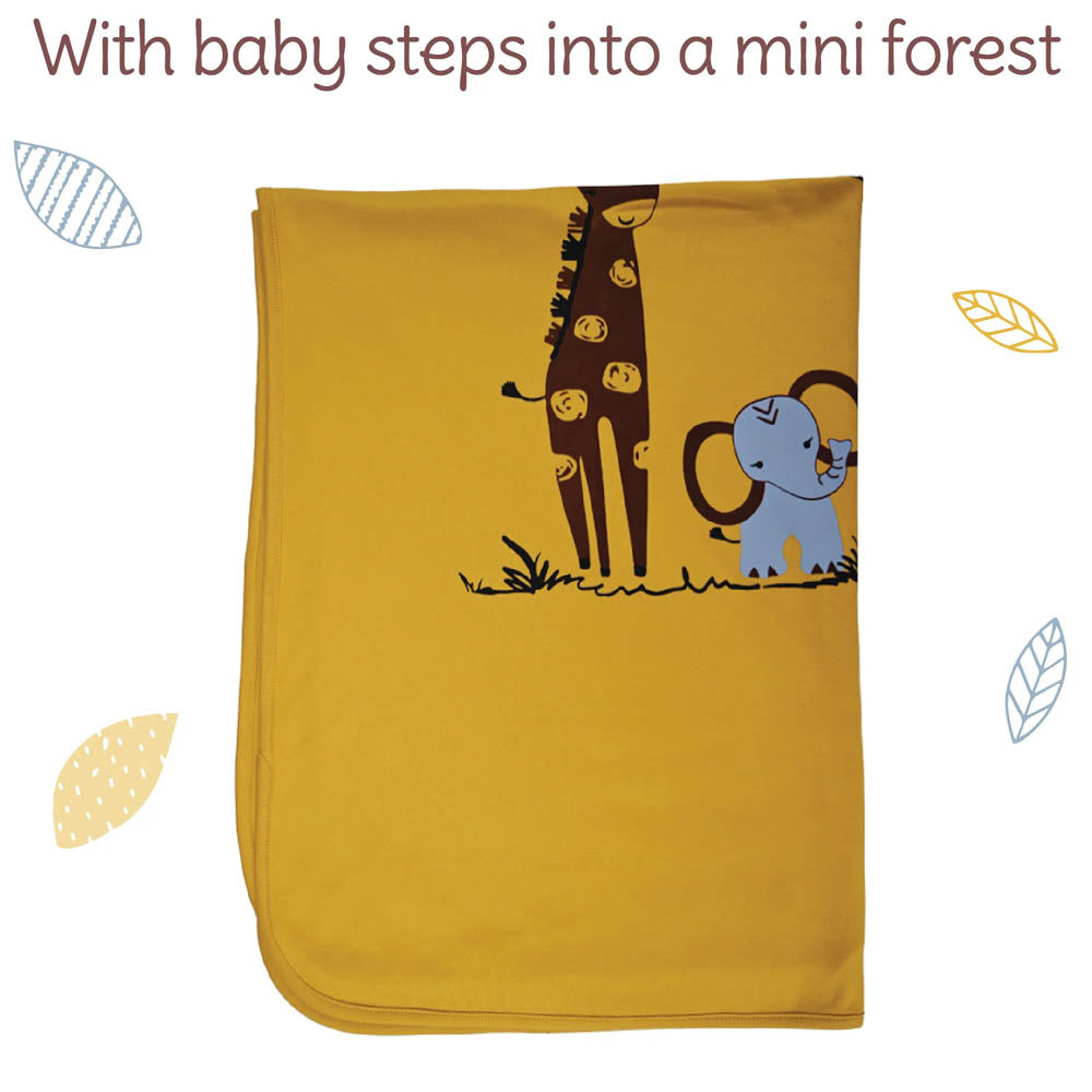 Lane Nest Gift Set With Onesie, Cap, Booties, Mitten, Bib & Blanket