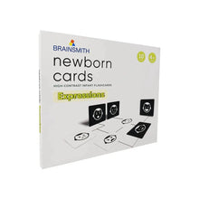 Load image into Gallery viewer, Brainsmith Expressions Newborn High Contrast Flash Cards
