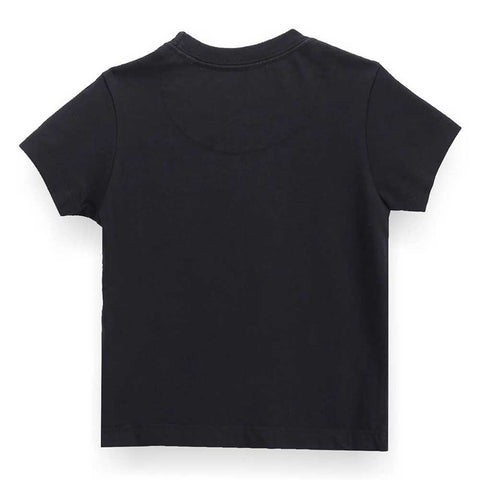 Black U.S.Polo Printed Cotton T-Shirt