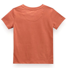 Load image into Gallery viewer, Rust Graphic Printed Cotton T-Shirt

