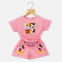 Load image into Gallery viewer, Mickey Mouse Theme Jumpsuit With Fanny Pack

