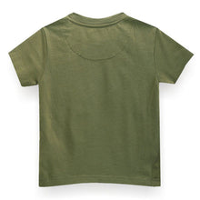 Load image into Gallery viewer, Green Graphic Printed Cotton T-Shirt
