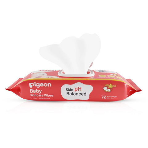 Baby Skincare Wipes With Lid- 72 Pieces
