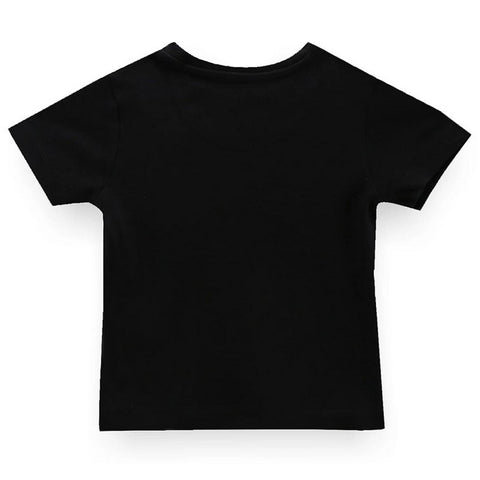 Black Pure Cotton T-Shirt