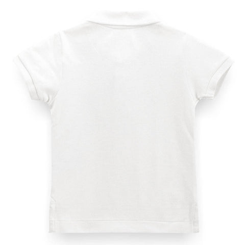 White U.S.Polo Printed Polo T-Shirt