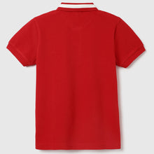 Load image into Gallery viewer, Red Regular Fit Polo T-Shirt
