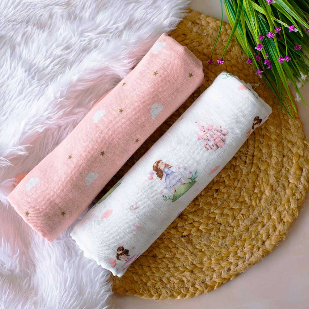 Pink Fairytale Theme Newborn Gift Set