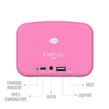 Load image into Gallery viewer, Pink Saregama Carvaan Mini Kids Speaker With Mic

