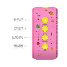 Load image into Gallery viewer, Pink Saregama Carvaan Mini Kids Speaker With Mic
