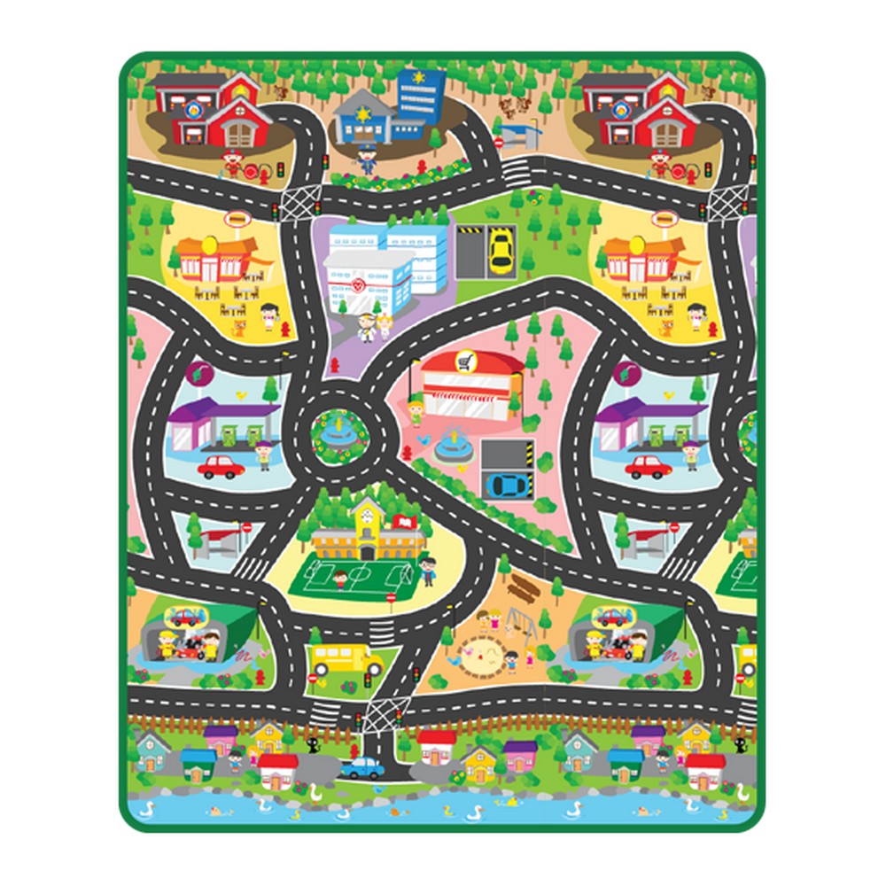 City Map Track Rollmat