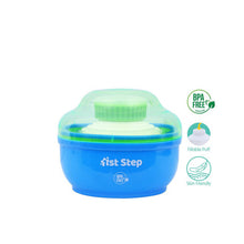 Load image into Gallery viewer, 1st Step Powder Box With Refillable Powder Puff- Blue
