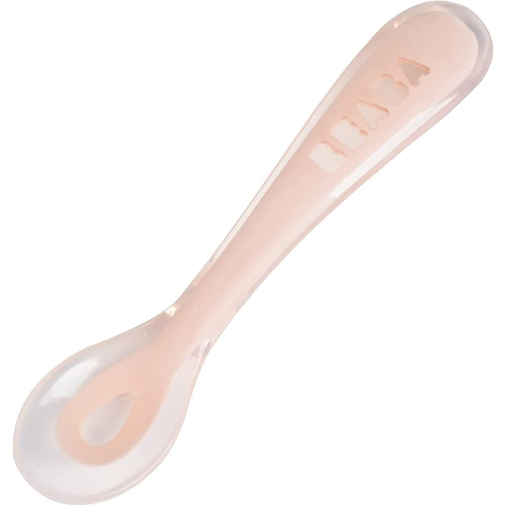 Pink 2nd Stage Silicone Spoon