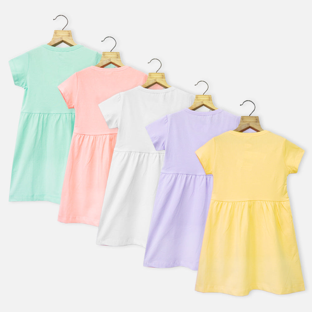 Bunny Embellished Short Sleeves Dress