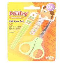 Load image into Gallery viewer, Nail Care Set Of 3 - Green, Pink &amp; Blue
