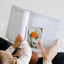 Load image into Gallery viewer, Pearhead’s Chevron Baby Book
