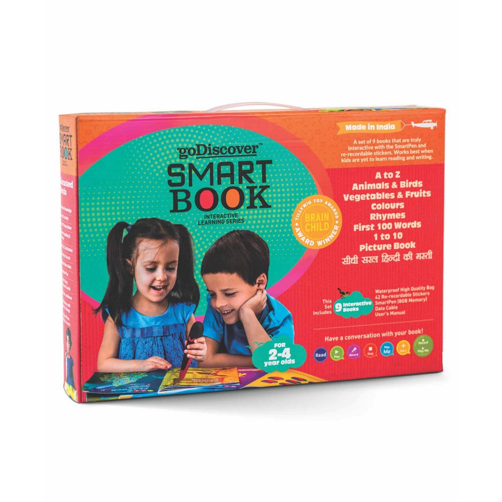 Smart interactive Early Learning Book- Set Of 9