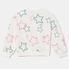 Load image into Gallery viewer, White Star Printed Benetton Sweatshirt
